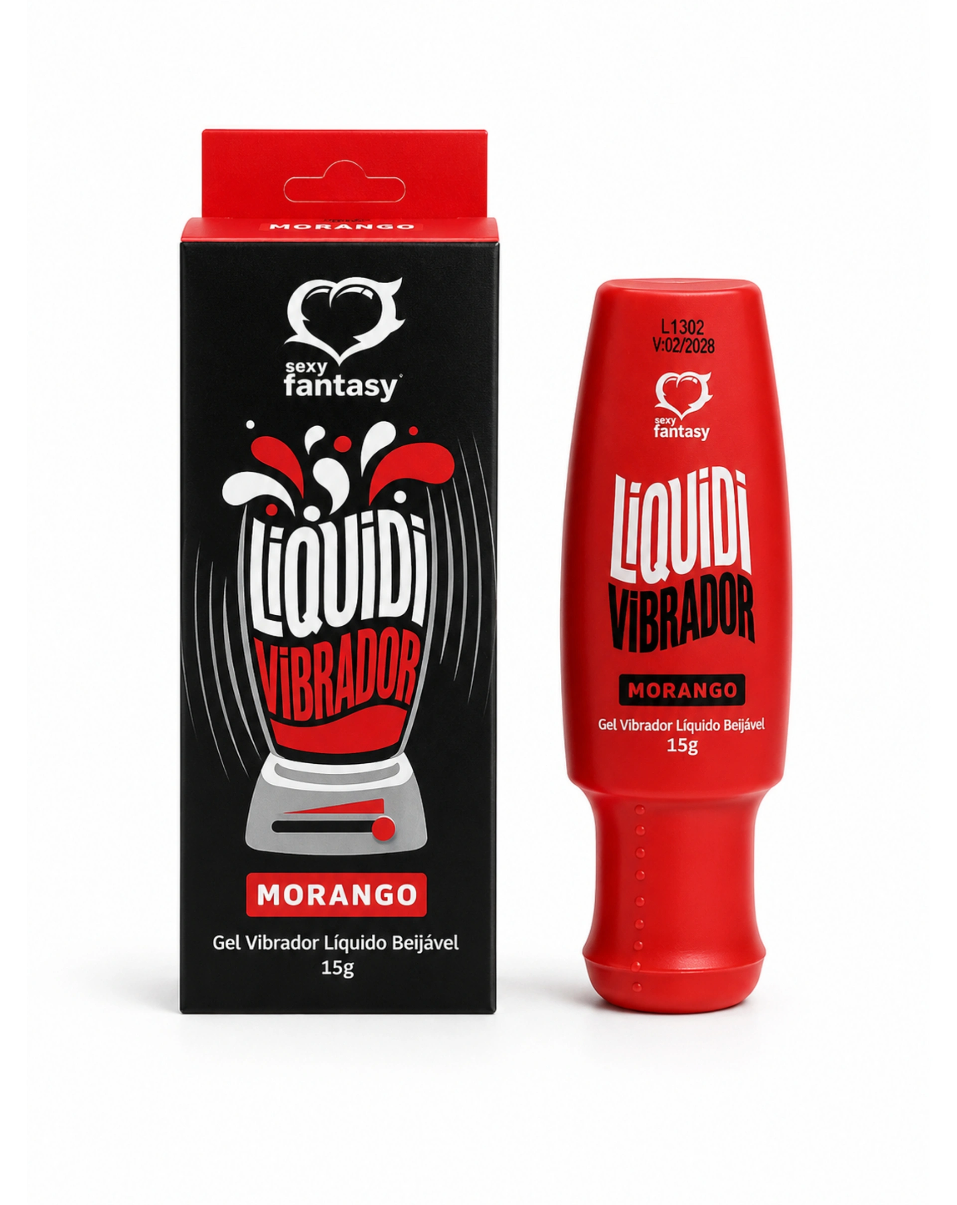Liquidi Vibrador Morango