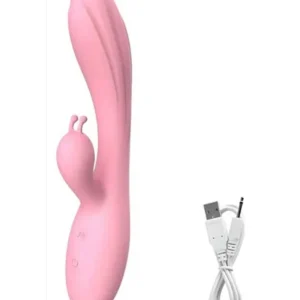 Vibrador Doble Silicona Recargable